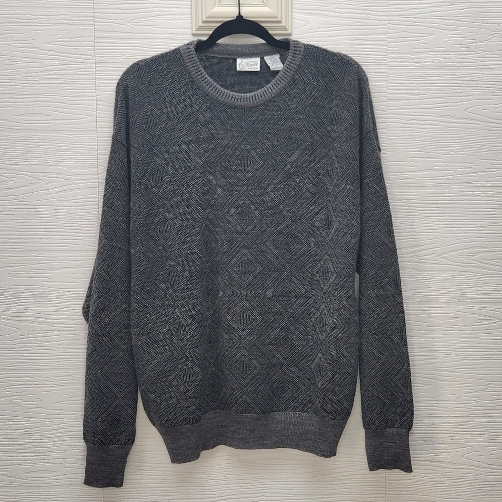 VTG Maglificio Florence Sweater Adult Medium Wool Blend Pullover Italy